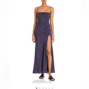 Staud Bellamy lace up dress size Medium. Bought at Saks, worn once to a wedding